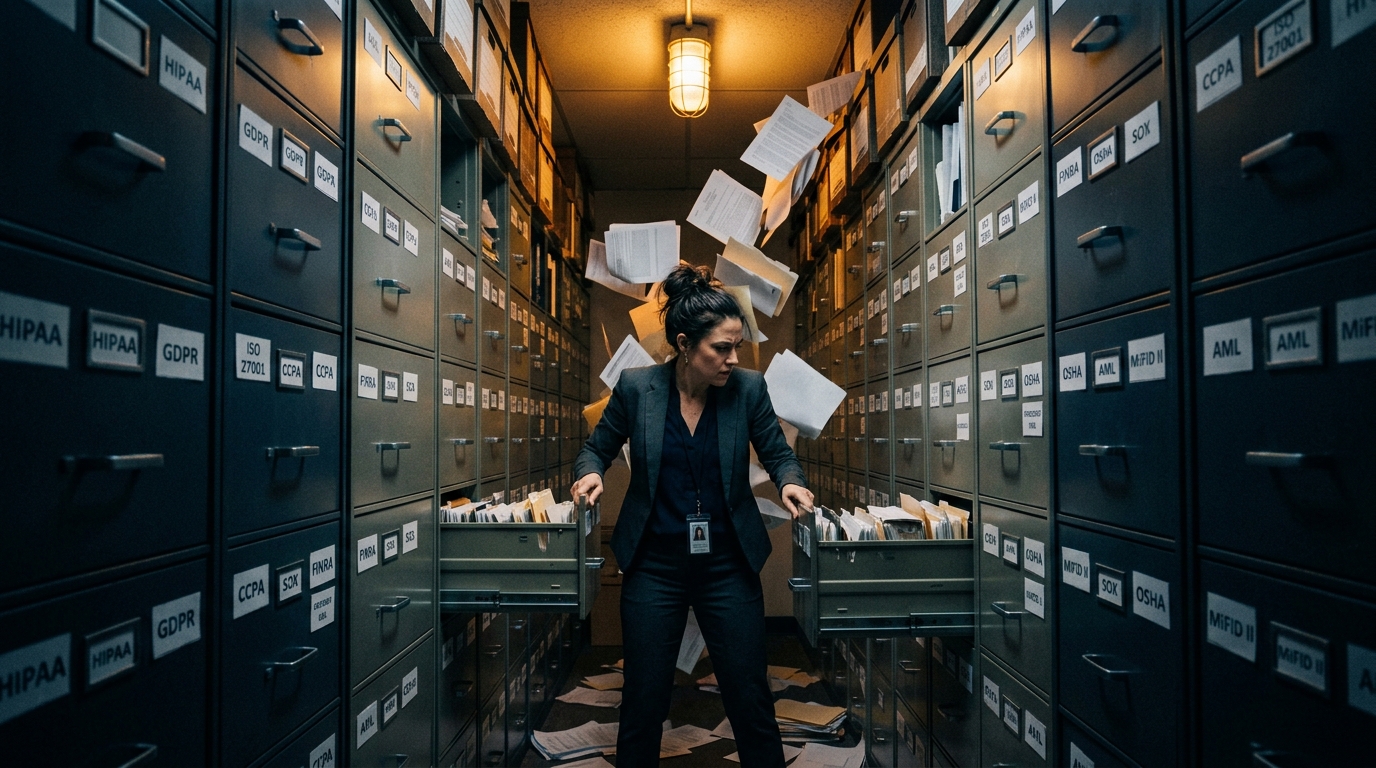 The challenge of manual multi-framework compliance review