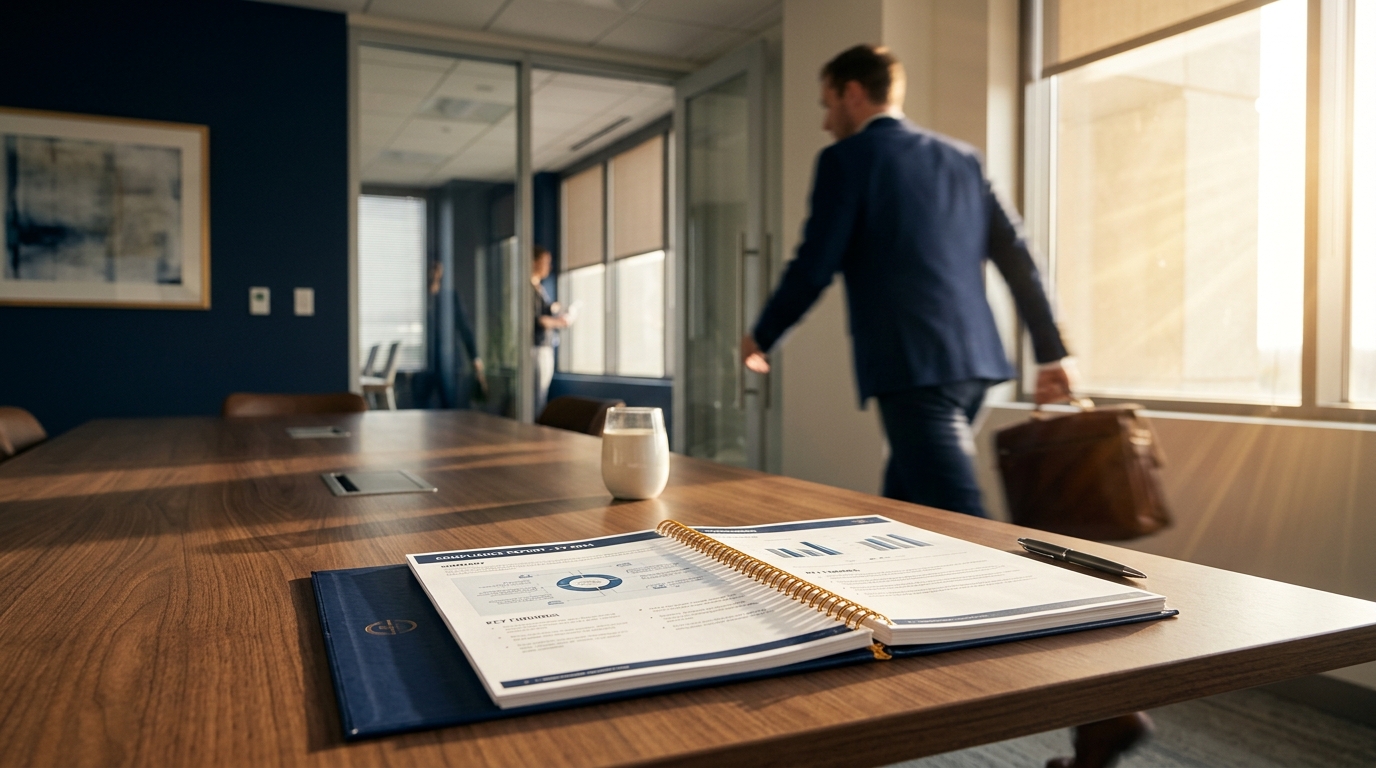 The solution - scored compliance report